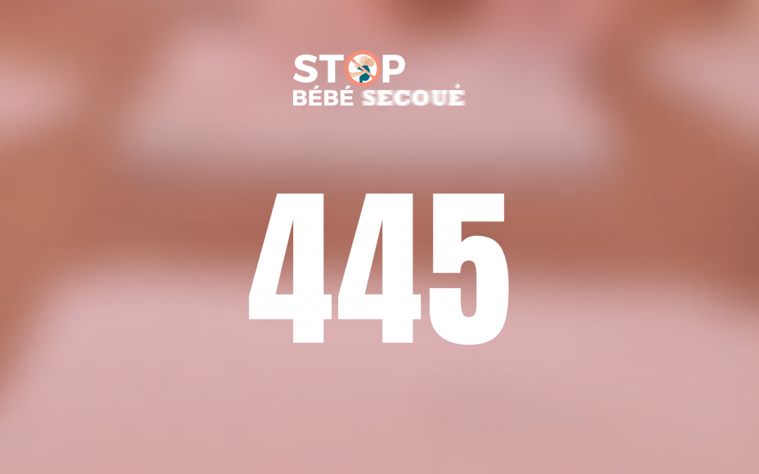 5 avril 2026 : « 445 »